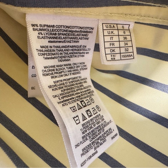 Brooks Brothers Classic Fit NI Supima Stripe Shirt - Picture 3 of 5